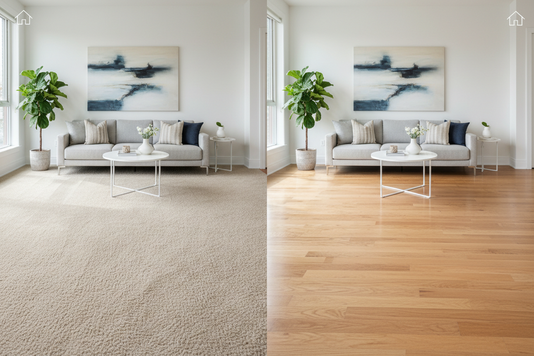 🏠 Carpet vs. Hardwood: Which Stays Cleaner?