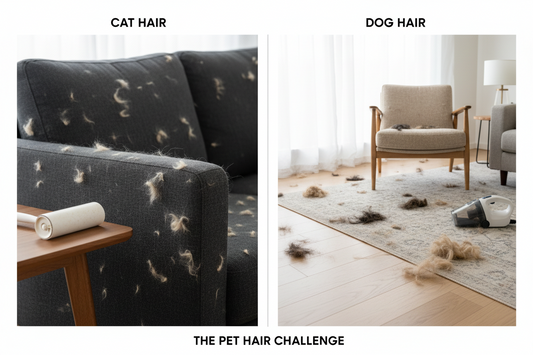 🐱🐶 Cat Hair vs. Dog Hair: What’s Harder to Remove?