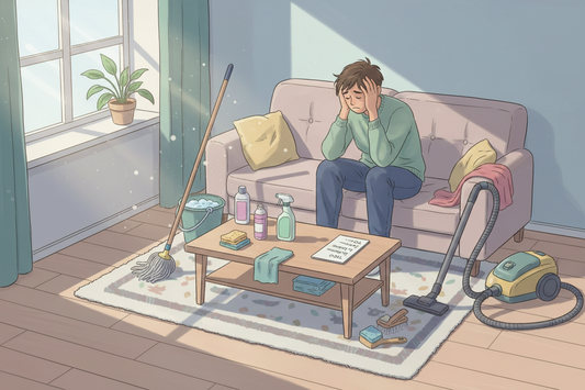 😵‍💫🧹 Cleaning Burnout: What It Is and How to Avoid It