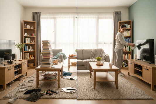 🧺🧹 Decluttering Before Cleaning: Why It Matters