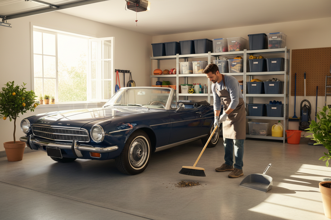 🚗🧹 Garage Cleaning Basics