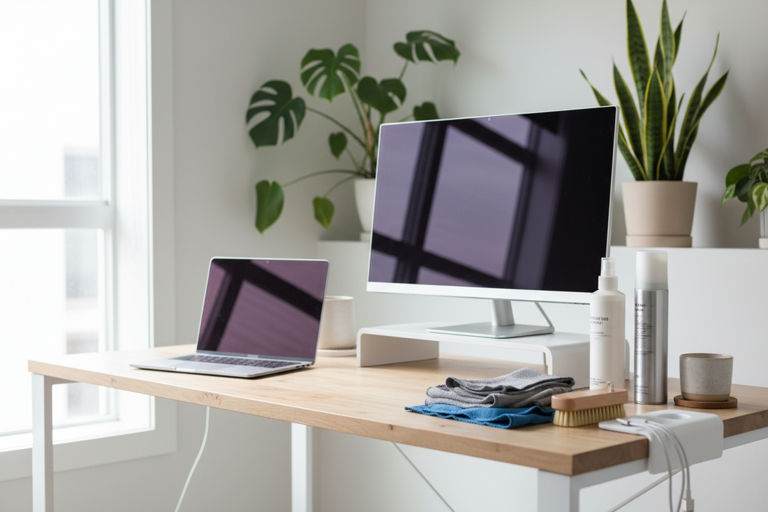 💻✨ Home Office Cleaning Essentials