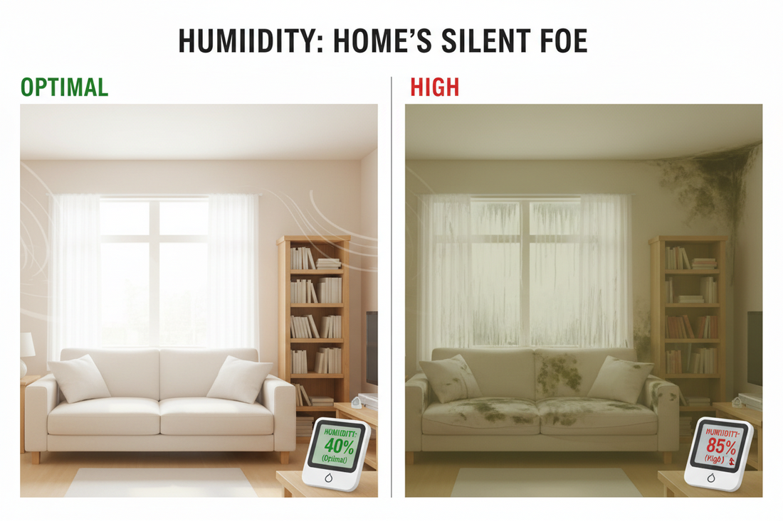 💧🏠 How Humidity Affects Home Cleanliness