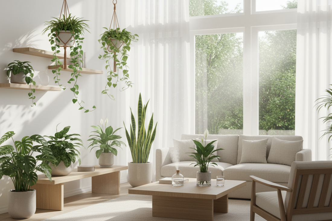 🌿🌬️ How Indoor Plants Affect Air Freshness