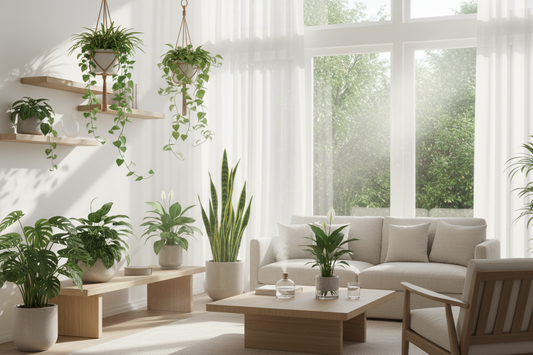 🌿🌬️ How Indoor Plants Affect Air Freshness