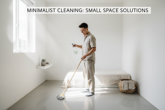 🧺🧹 How to Clean Without Storage Space