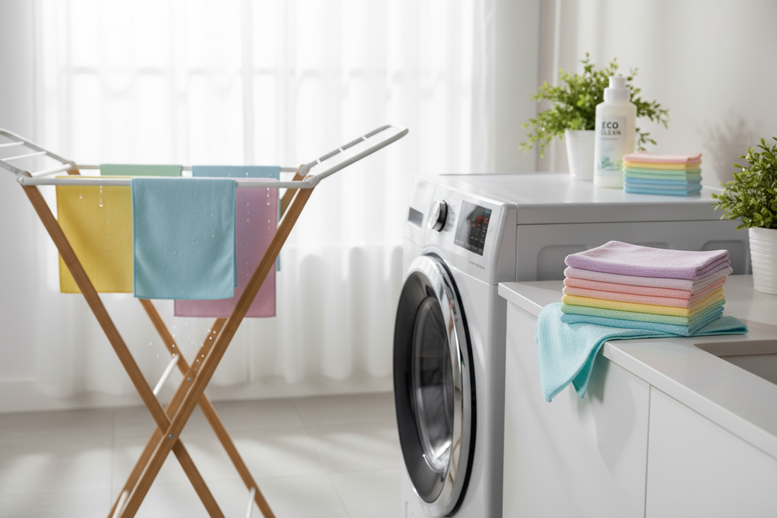 🧺🧽 How to Wash and Reuse Cleaning Cloths Properly