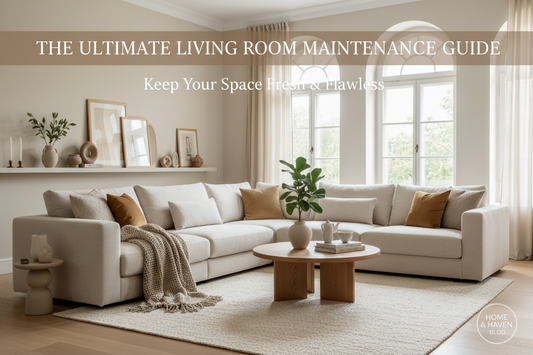 🛋️✨ Living Room Maintenance Guide