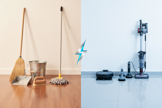 🧹⚡ Manual vs. Electric Cleaning Tools