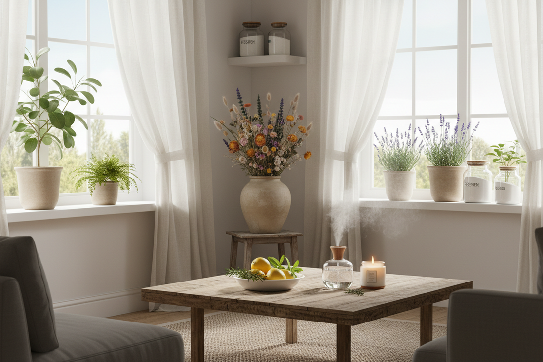 🌿 Natural Ways to Keep Your Home Smelling Fresh