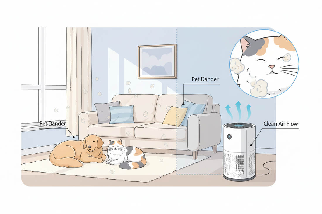 🌬️🐾 Pet Dander and Indoor Air Quality