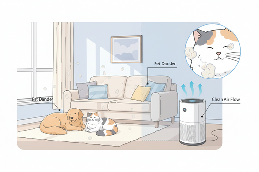 🌬️🐾 Pet Dander and Indoor Air Quality