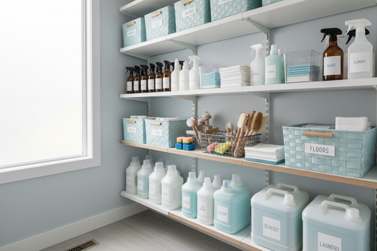 🧴📦 Smart Storage for Cleaning Supplies