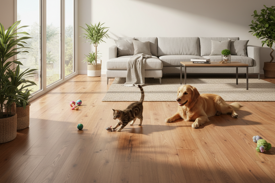 🐾 The Best Flooring for Homes With Pets