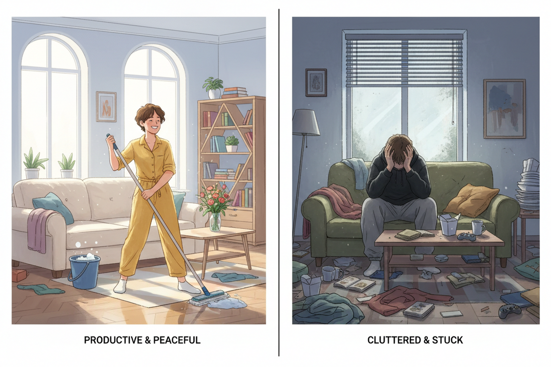 🧠🧹 Why Some People Love Cleaning (and Others Don’t)