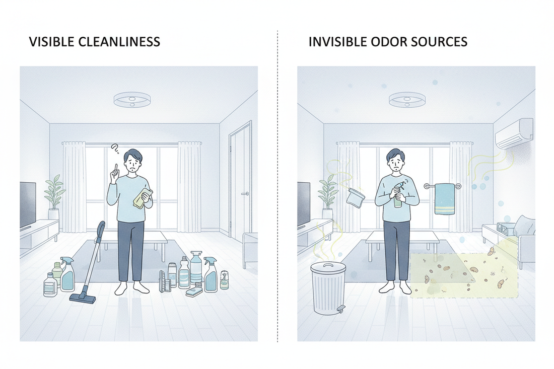 👃 Why Your Home Smells Even After Cleaning
