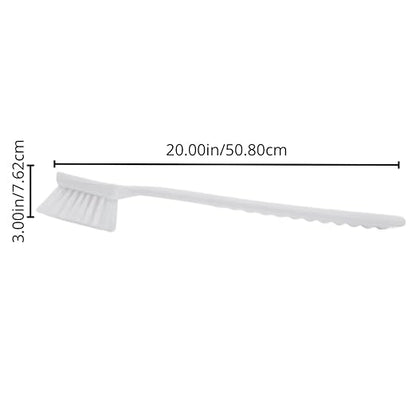 SPARTA 40501EC14 Large Plastic Scrub Brush, 20 Inches, Blue (Pack of 2) - Kitchen and Utility Cleaning With Long Handle