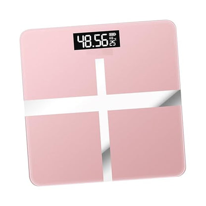 USB Rechargeable Professional Body Weight Scale Toughened Glass Precise Home Smart Weighing Scale for Accurate Daily Weight Management
