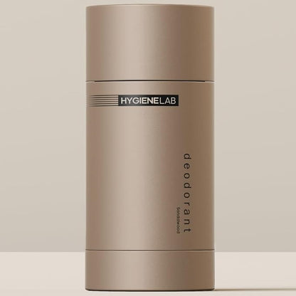 HygieneLab Men’s Deodorant – Aluminum-Free, 24-Hour+ Odor Protection, EWG Verified, Premium Sandalwood Scent, Smooth Glide Application, Powered by Essential Oils
