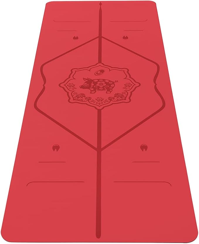 Liforme Zodiac New Year Collection - Free Yoga Bag Included - Patented Alignment System, Warrior-like Grip, Non-Slip, Eco-friendly, Sweat-resistant, Long, Wide and Thick for Comfort