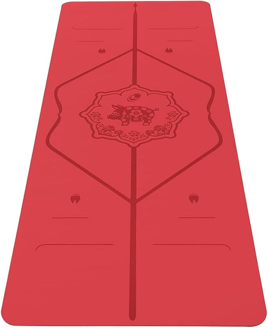 Liforme Zodiac New Year Collection - Free Yoga Bag Included - Patented Alignment System, Warrior-like Grip, Non-Slip, Eco-friendly, Sweat-resistant, Long, Wide and Thick for Comfort