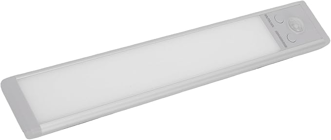 GOWENIC 9.4in Under Cabinet Lighting, Rechargeable Motion Sensor Light Indoor, Stick On Battery Operated Magnetic Closet Lights, Wireless Under Counter for Kitchen, Pantry, Stairs