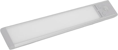 GOWENIC 9.4in Under Cabinet Lighting, Rechargeable Motion Sensor Light Indoor, Stick On Battery Operated Magnetic Closet Lights, Wireless Under Counter for Kitchen, Pantry, Stairs