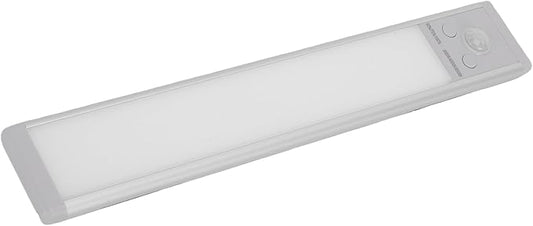 GOWENIC 9.4in Under Cabinet Lighting, Rechargeable Motion Sensor Light Indoor, Stick On Battery Operated Magnetic Closet Lights, Wireless Under Counter for Kitchen, Pantry, Stairs