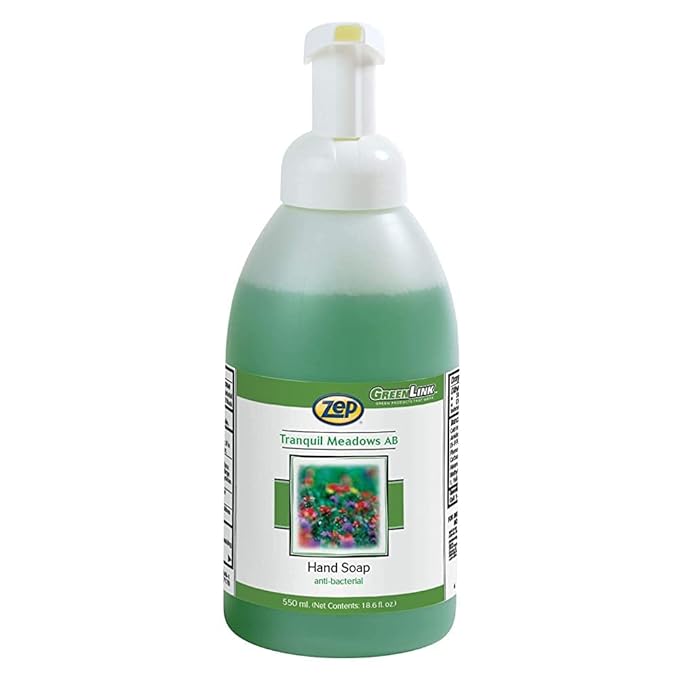 Zep Tranquil Meadows Antibacterial Hand Soap - 550ML (Case of 6) 338709