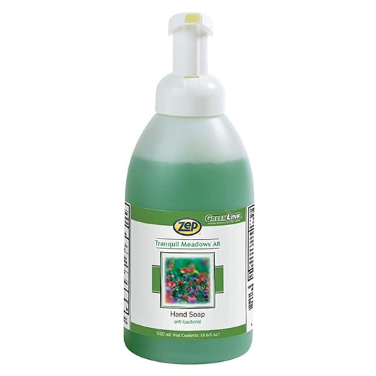 Zep Tranquil Meadows Antibacterial Hand Soap - 550ML (Case of 6) 338709