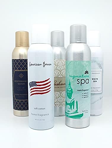 Room Fragrance Air Freshener Spray Concentrated Bathroom, Kitchen, Car, or Office Deodorizer, U.S.- Made by AP Fragrance (Spa)