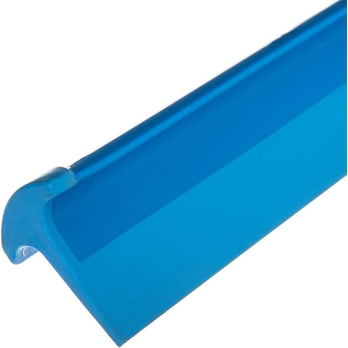 SPARTA 3656714 Plastic Floor Squeegee, Shower Squeegee, Heavy Duty Squeegee With Rubber Blade For Windows, Glass, Shower Doors, Floors, Windshields, 20 Inches, Blue