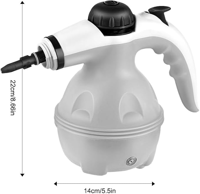 Steam Cleaner with 12 Accessories | Multi Purpose High Pressure Steam Cleaning Machine for Home | Handheld Steam Cleaner for Kitchen, Bathroom, Tiles, Carpets, Upholstery & Car Detailing