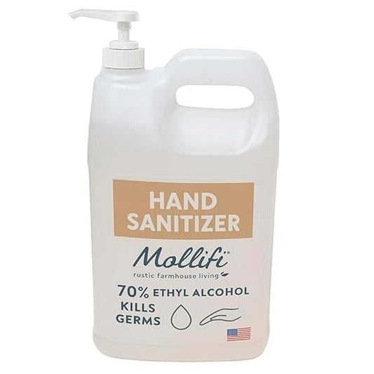 Hand Sanitizer, 1/2 gallon, Fragrance Free, PK-1, With Pump, Mfr: MOL9747-12_1/2GALV3-A