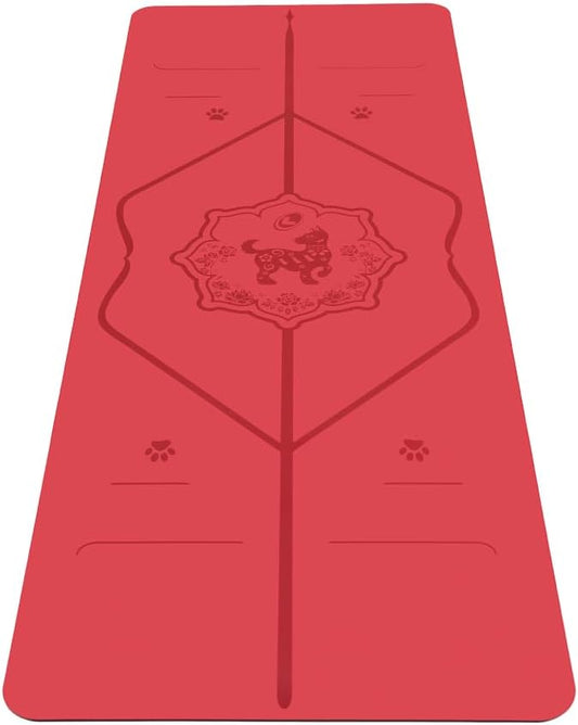 Liforme Zodiac New Year Collection - Free Yoga Bag Included - Patented Alignment System, Warrior-like Grip, Non-Slip, Eco-friendly, Sweat-resistant, Long, Wide and Thick for Comfort