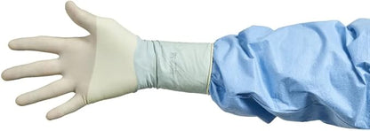 HALYARD Micro Surgical Glove, Neoprene, 5.9 mil Thick, Powder Free, Sterile, Cream