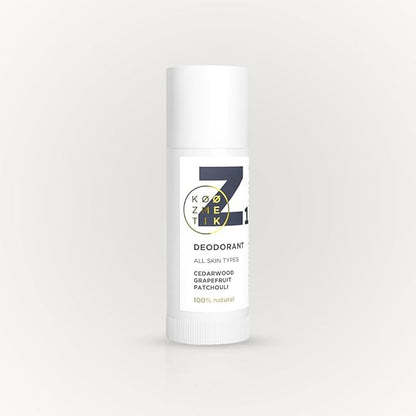 Z1 – Natural Deodorant for Women & Men | 100% Aluminum-Free | Long-Lasting Freshness | Safe for All Skin Types | Supports Natural Sweating | Cedarwood,Grapefruit,Patchouli (Cedarwood)