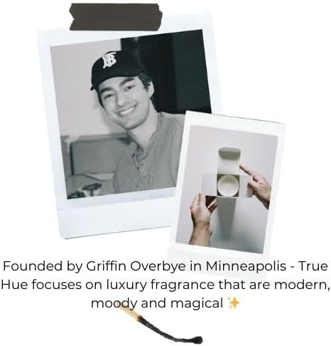 True Hue | Luxury Highly Scented Candle | Premium Soy Wax Blend | 7.75 oz | 40-50 Hour Burn Time | Cotton Wick| Natural Candles | Glass (Stargazing)