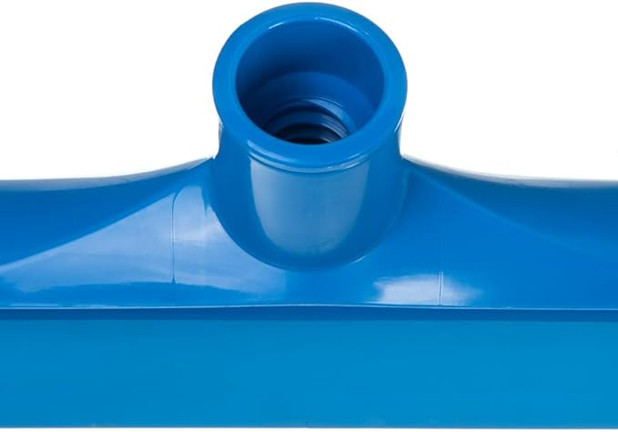 SPARTA 3656714 Plastic Floor Squeegee, Shower Squeegee, Heavy Duty Squeegee With Rubber Blade For Windows, Glass, Shower Doors, Floors, Windshields, 20 Inches, Blue