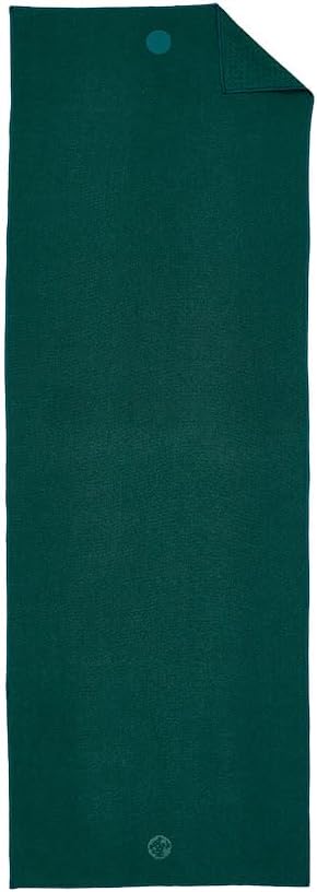 Manduka Yogitoes Hot Yoga Mat Towel - 71" | Moisture Activated Grip | Patented Silicone Nubs | Highly Absorbent, Durable & Easy Care | Made from Recycled Materials | 71 x 24 Inches