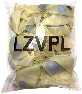 Blue Confetti Balloons 40 pack, 12 inch Transparent Party Balloons with Confetti for Graduation Party Wedding Baby Shower Birthday Carnival Party Decoration Supplies…