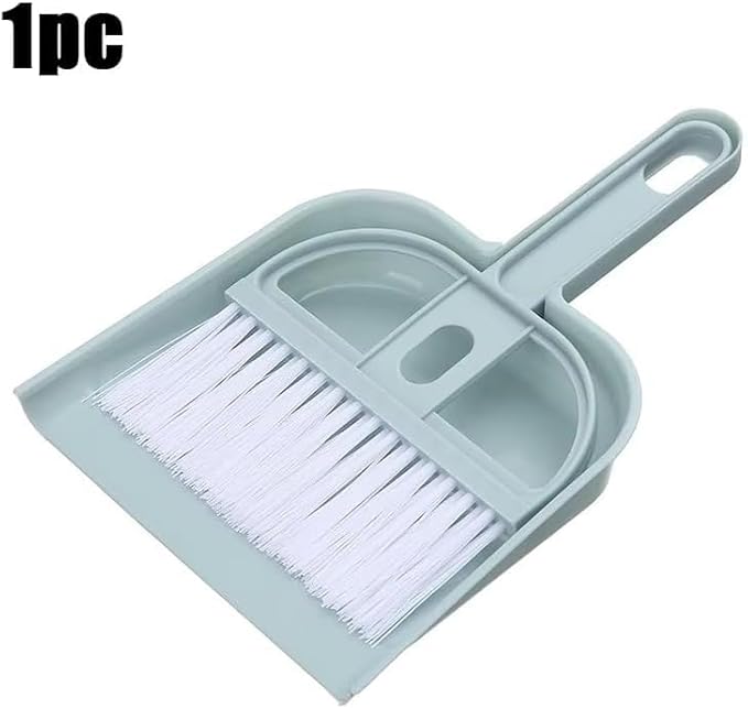 Brush Desktop Mini Broom Set Small Keyboard Cleaning Brush with Dustpan Household Miscellaneous Brush Pack of 3