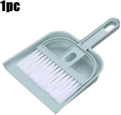 Brush Desktop Mini Broom Set Small Keyboard Cleaning Brush with Dustpan Household Miscellaneous Brush Pack of 3