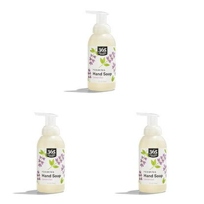 365 by Whole Foods Market, Soap Hand Foaming Lavender, 12 Fl Oz (Pack of 3)