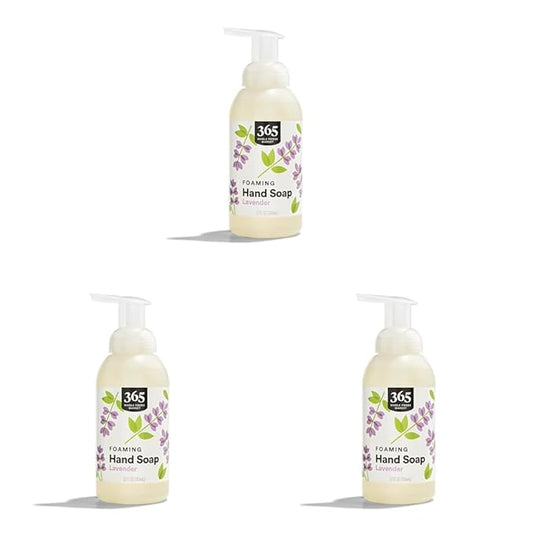 365 by Whole Foods Market, Soap Hand Foaming Lavender, 12 Fl Oz (Pack of 3)