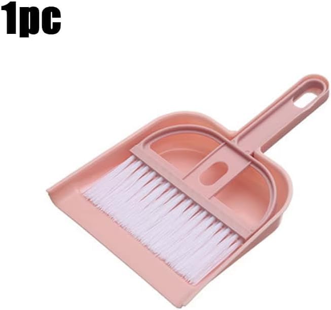 Brush Desktop Mini Broom Set Small Keyboard Cleaning Brush with Dustpan Household Miscellaneous Brush Pack of 3