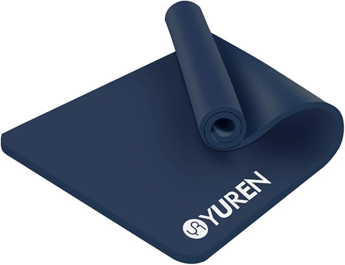 Yoga Mat Thick Wide Yoga Mats for Women Men Large Exercise Mat 78"x35" 1/2 Inch Workout Mat for Home Gym, with Carrying Yoga Bag