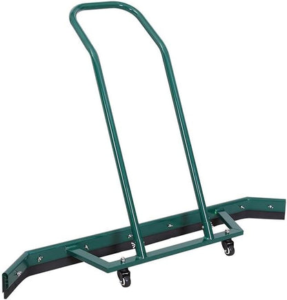 Sport Tennis Court Squeegee Aluminum Alloy Court Squeegee Rain Shuttle for Sports Court Water Wiper Device Water Remover Stadium Dust Collector Wiper Green