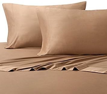 Royal Hotel Bedding Silky Soft, Viscose from Bamboo, and Cotton Blend Pillow-Cases, 100% Luxury Blend, 60% Viscose Made from Bamboo and 40% Cotton Pillowcases, King Size, Taupe