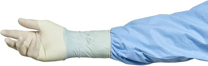 HALYARD Micro Surgical Glove, Neoprene, 5.9 mil Thick, Powder Free, Sterile, Cream